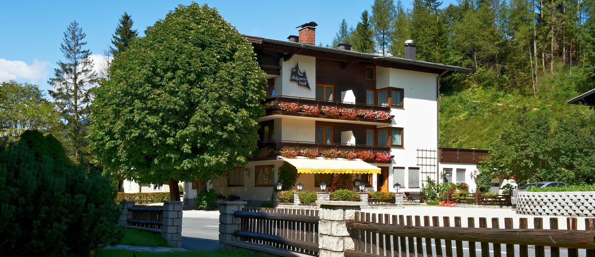 Hotel Gasthof Alpenhof in Annaberg im Lammertal im Salzburger Land, Österreich